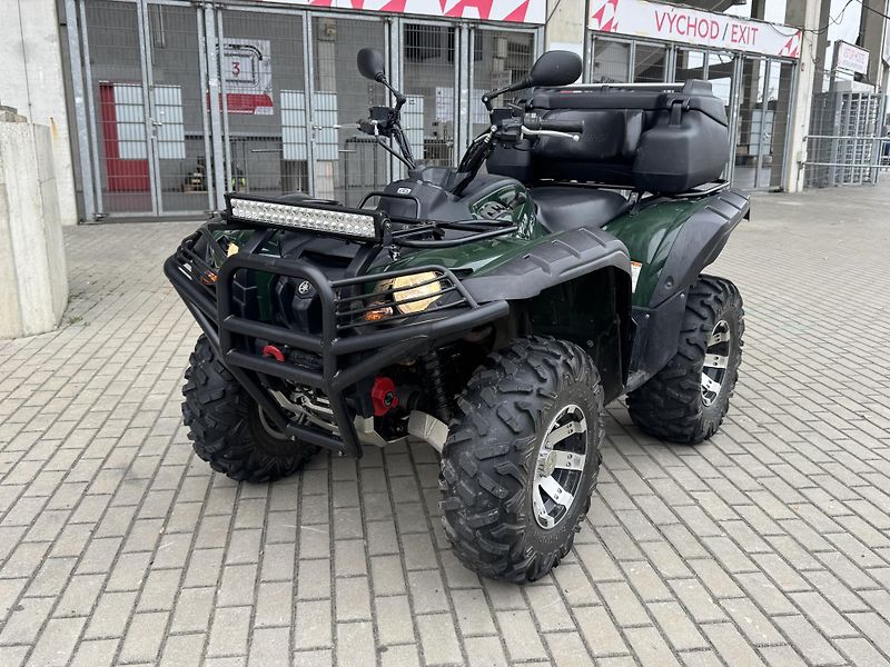 Yamaha Grizzly 700 (2008) Kufry, rámy, sněžné pásy - fotka 1 z 28