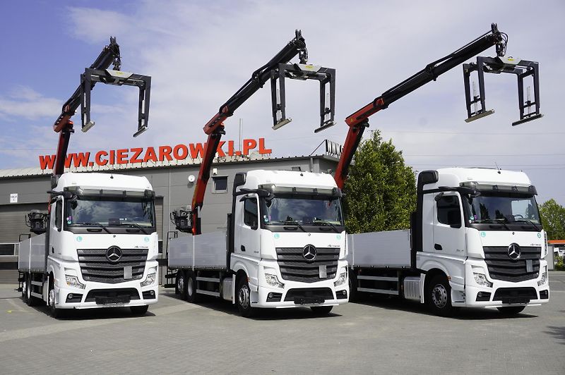 Mercedes-Benz Actros (2022) 2545 MP5 / 60 tho. km / crane - fotka 3 z 24