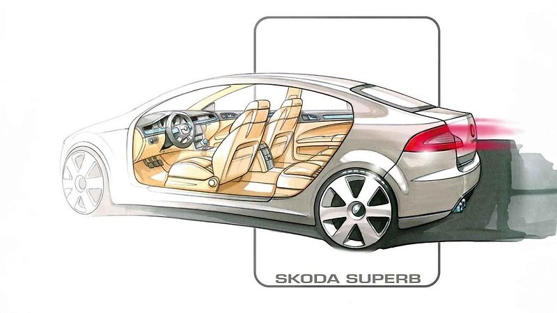 Škoda Superb druhé generace