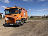 Popelářský vůz Scania G320.