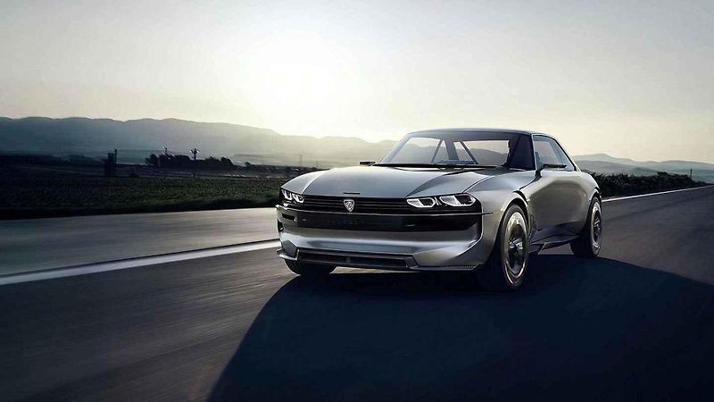 Koncepční vůz Peugeto E-Legend