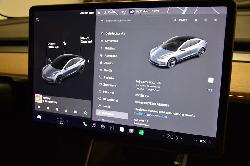 Tesla Model 3 LONG RANGE 4x4 1 MAJITEL - fotka 16 z 46