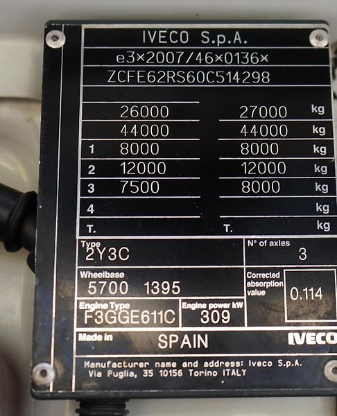 Iveco S-WAY (2023) 420 / E 6 / KONTENER + WINDA / - fotka 11 z 45