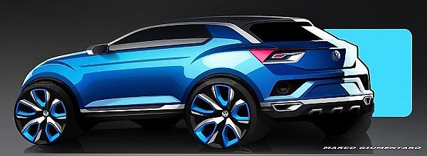 Koncept Volkswagen T-ROC.