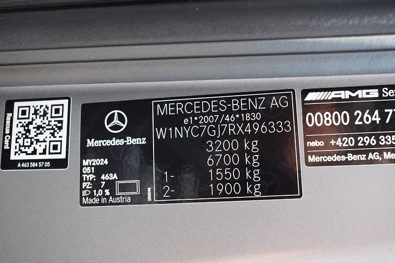 Mercedes-Benz Třídy G (2024) G63Manufa/Mat.šedá/dvoubarevná - fotka 36 z 36