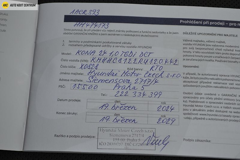 Hyundai Kona 1.0T-GDI DCT STYLE ECO TT - fotka 49 z 54