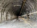 Proražení tunelu Homole na D35.