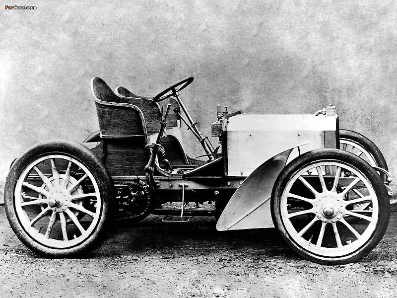 Mercedes společně s otcem Emilem Jellinekem