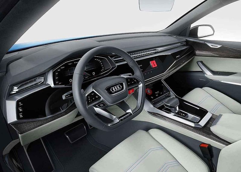 Koncept Audi Q8.