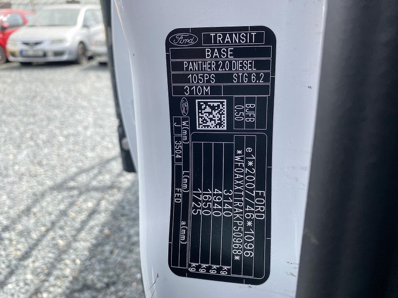 Ford Transit (2019) 2.0TDCi 310 L2, NAJ.150TIS.KM! - fotka 40 z 40