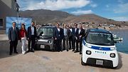 Elektromobily ve službě na ostrově Chalki