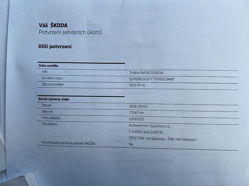Škoda Superb (2015) 2.0TDi 110kW DSG! Style+! ČR! - fotka 24 z 40