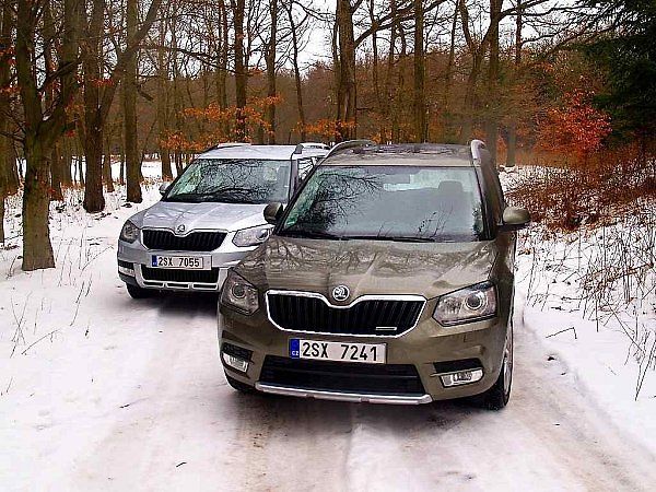 Škoda Yeti.