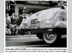 Parkovací systém „Park Car“ u vozu Packard Cavalier z roku 1953.
