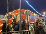 Vánoční kamion Coca-Coly se Santou dorazil do Frýdku-Místku, prosinec 2025.