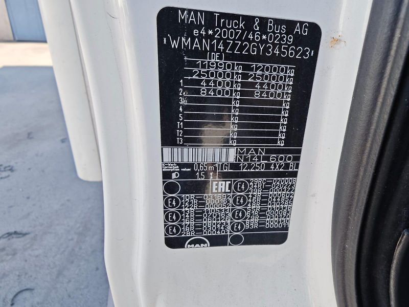 MAN TGL 12.250,klima,18pal.,čelo - fotka 9 z 21