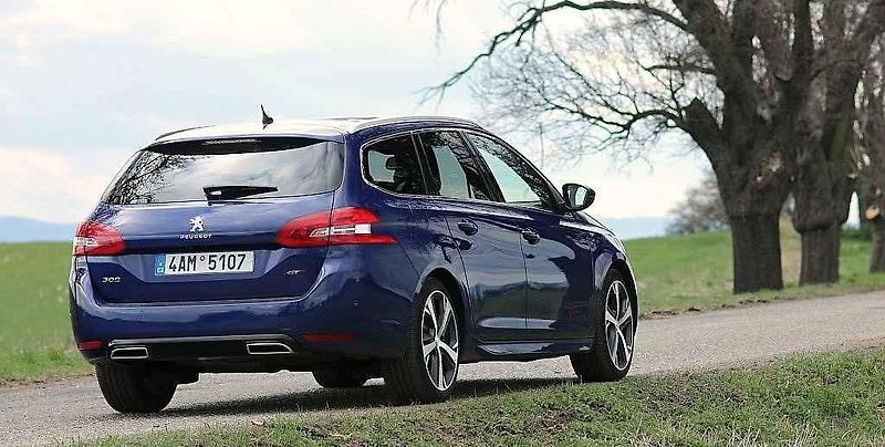 Peugeot 308 GT SW.