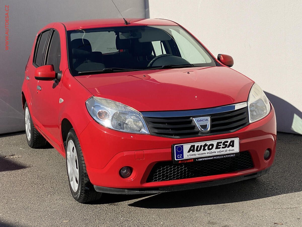 Dacia Sandero 1.4 MPi, ČR, Klima