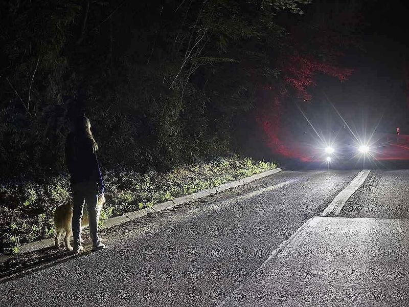 Ford vyvíjí inteligentní světlomety, které osvětlí osoby i zvěř ve tmě.
