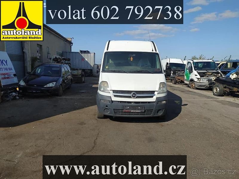 Opel Movano (2008) VOLAT 602 792 738 - fotka 2 z 7