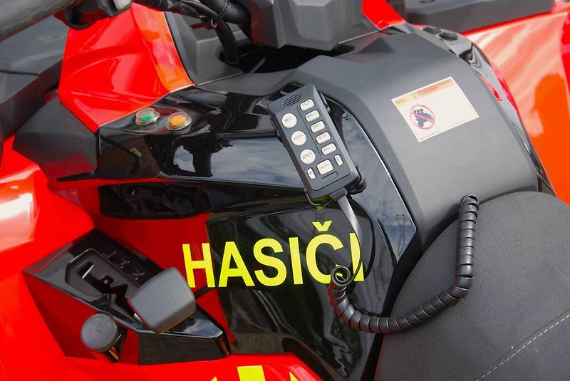CFMOTO Gladiator X1000 (2026) HASIČSKÁ čtyřkolka - fotka 17 z 20