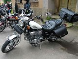 Japonské motocykly Yamaha Virago patřily mezi oblíbené. Na snímku je model XV1100.
