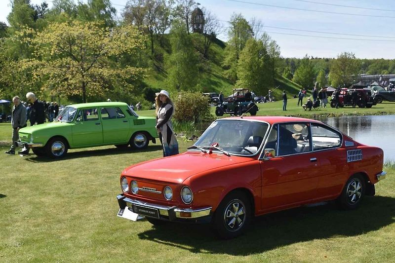 Škoda využila akci nejen pro prezentaci své historie, ale i jako místo premiéry Elroqu RS.