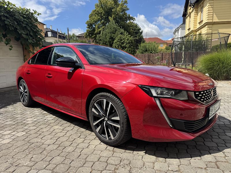 Peugeot 508 Fastback GT zakoupeno v ČR DPH - fotka 11 z 24