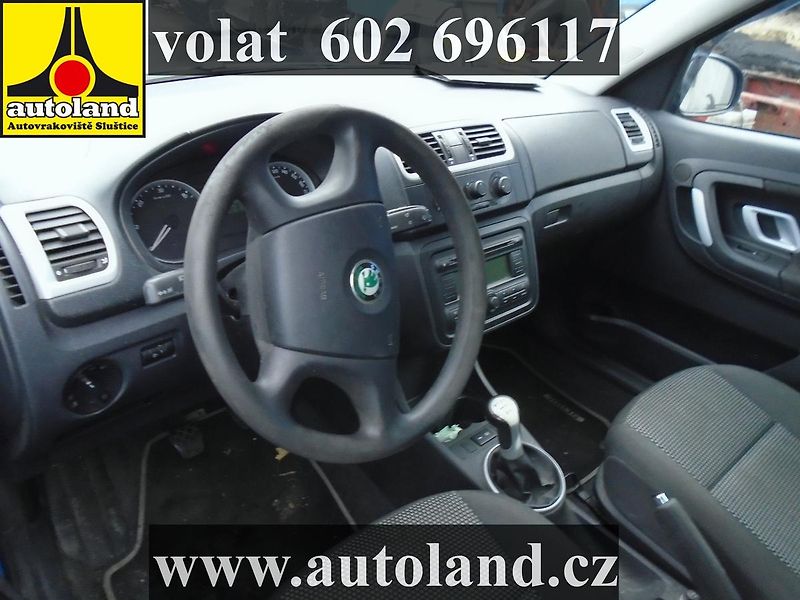 Škoda Roomster (2009) VOLAT 602 696117 - fotka 5 z 8