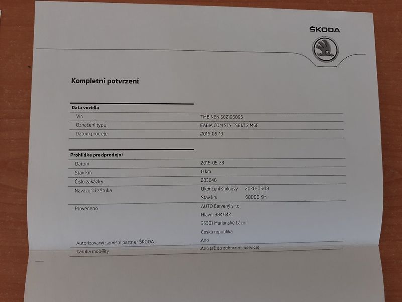 Škoda Fabia (2016) Kombi 1.2 TSi 81Kw - fotka 39 z 43