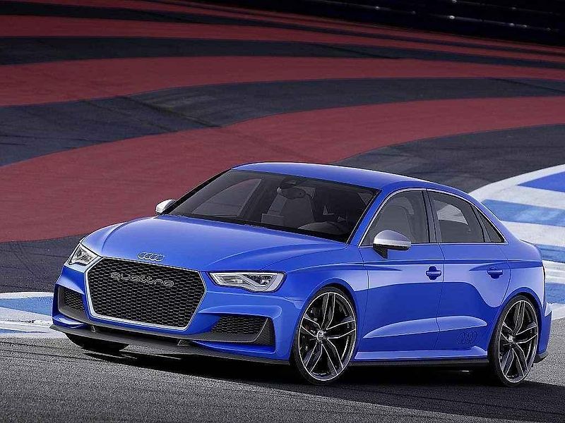 Koncept Audi A3 clubsport quattro.