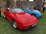 Sraz vozů Porsche ve Švihově na hradě.