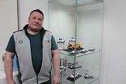 Michal Sedlák vystavuje svou sbírku vůbec poprvé.