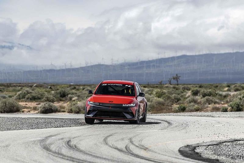 Hyundai Ioniq 5 N v přípravách na Pikes Peak