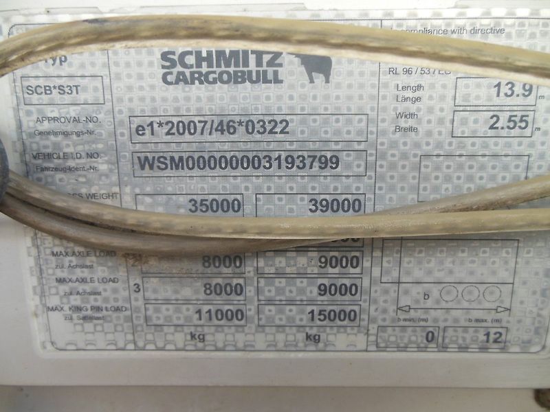 Schmitz SCS 24/L, Zvedací náprava - fotka 18 z 19