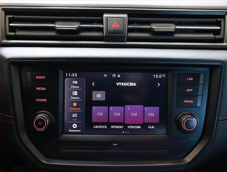 Seat Arona (2021) FR 1.0 TSI, Serv.kniha, Kůže - fotka 12 z 23
