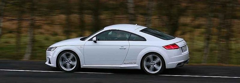 Audi TT Coupé quattro.