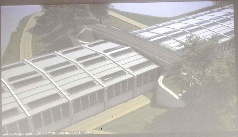 Provoz u rozestavěného úseku dálnice D55 u Bzence druhé květnové ráno 2025.