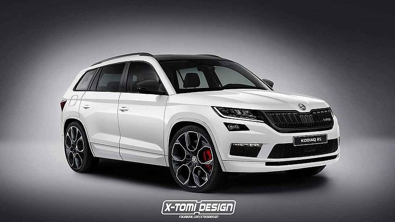 Škoda Kodiaq RS.