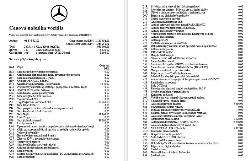 Mercedes-Benz GLA 200d 4MATIC, 1. majitel,CZ - fotka 16 z 17