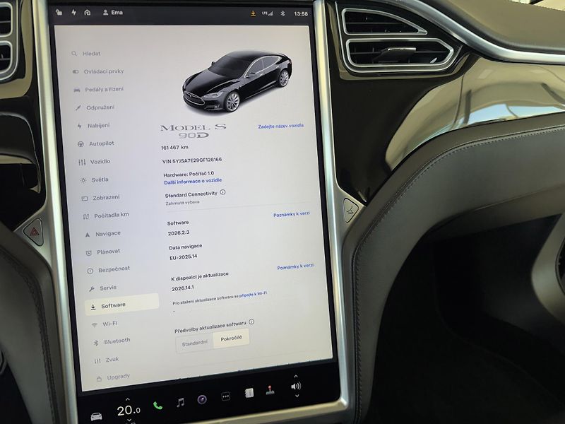 Tesla Model S 90D AWD*CCS*Vzduch - fotka 21 z 31