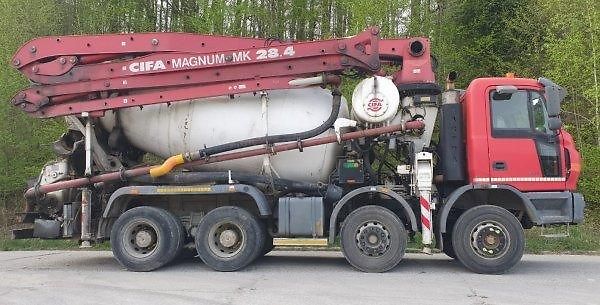 Iveco (2005) 28m pumi CIFA TP STROJ mix - fotka 1 z 5