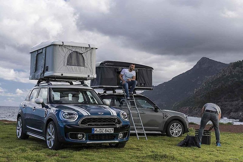 Střešní stan pro Mini Countryman.