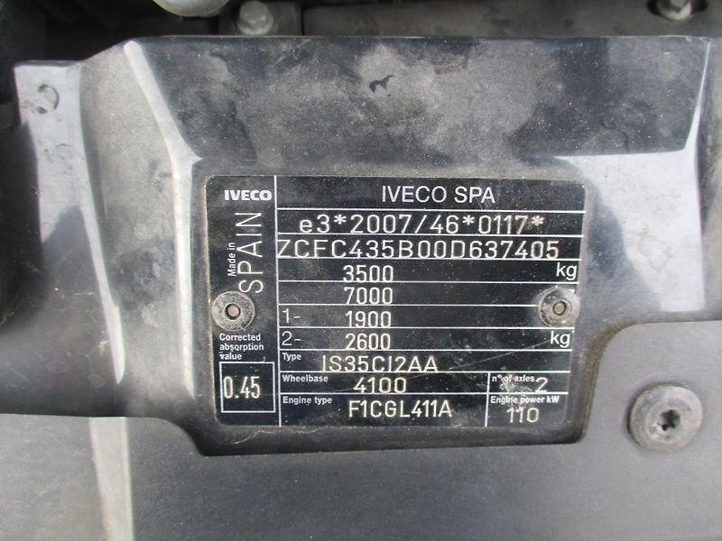 Iveco Daily 35C16, 3,0l, Dhollandia 1T, Ta - fotka 18 z 20