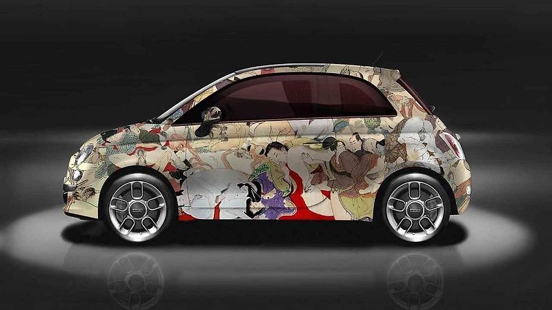 Fiat 500 od úpravce Garage Italia Customs.