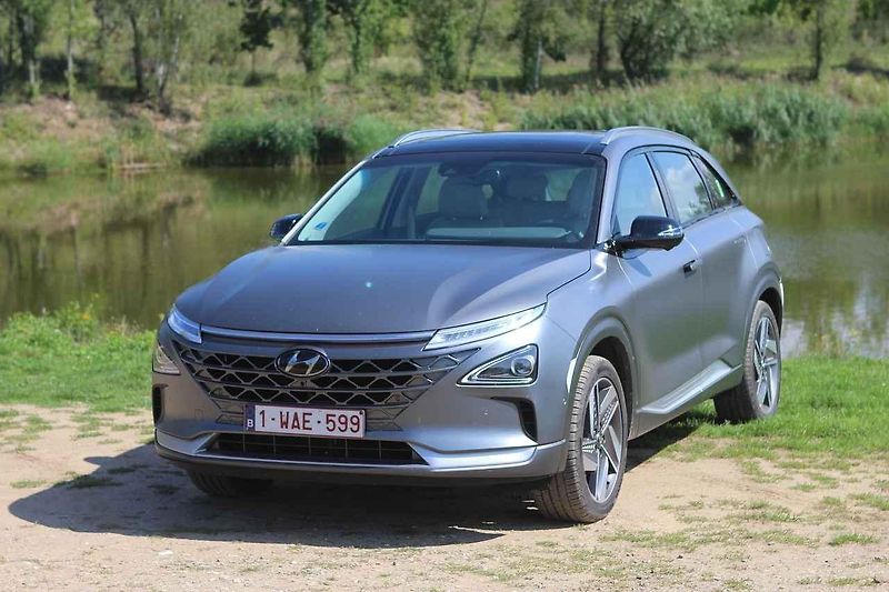 Vodíkový Hyundai Nexo při testu v Česku