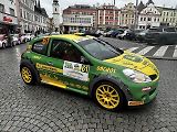 Start 58. ročníku Rallye Šumava na náměstí v Klatovech
