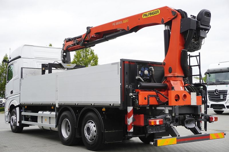 Mercedes-Benz Actros (2022) 2545 MP5 / 60 tho. km / crane - fotka 10 z 30