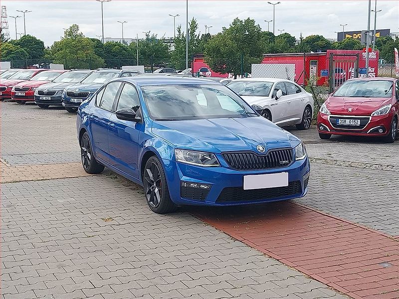 Škoda Octavia (2014) RS 2.0 TDI, Serv.kniha, Kůže - fotografie inzerátu