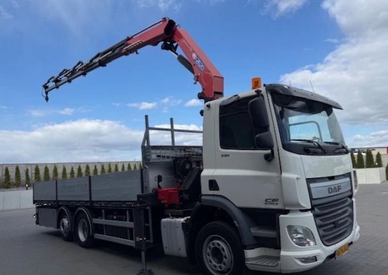 DAF CF (2018) 330 6x2 valník + HR EURO 6 - fotka 7 z 15